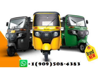 Grossiste en tricycles Bajaj et TVS King Version passager