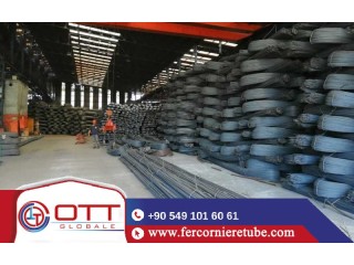 Fer à béton (reinforcing steel bar), Fournisseur Congo
