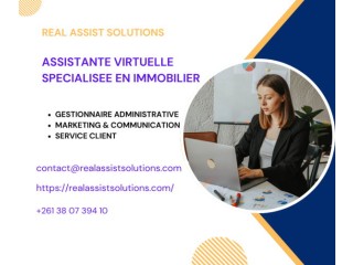 Assistante Virtuelle Spécialisée en Immobilier