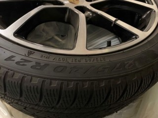 Pneus sur jantes Porsche (x4)