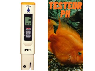 Testeur pH Digital PH-80 Haute Précision pour Aquarium, Piscine et Eau Potable