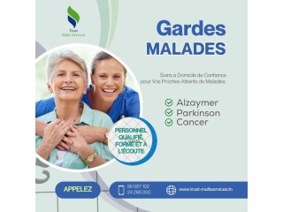 GARDE MALADE POUR ALZAYMER A TUNIS