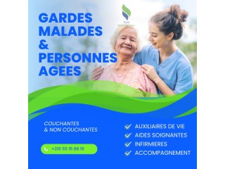 GARDE MALADE A DOMICILE A EL MENZAH