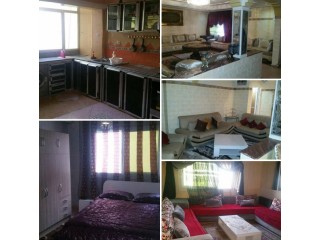 Loue Appartement Meublé 3 chambres hamria Meknès Maroc