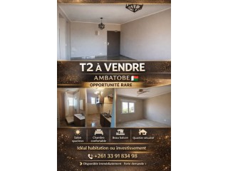 OPPORTUNITÉ RARE À AMBATOBE! 2 pièces