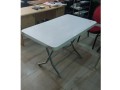 table-blanc-1m20cm-et-chaise-plastique-original-small-0