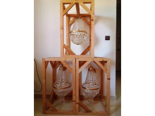 Lustres Cristal - Bronze