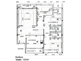Vente Appartement 5 pièces Meknès Maroc