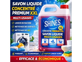🧼 SHINES – Savon Liquide Concentré Premium XXL