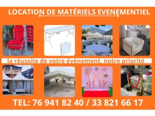 LOCATION DE MATÉRIELS EVENEMENTIEL