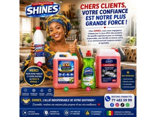 PRODUITS D ENTRETIEN SHINE A VENDRE