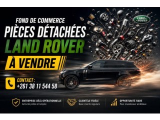 Fonds de commerce PIECES DETACHEES LANDROVER