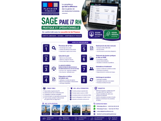 FORMATION SAGE PAIE -I7 - RH PAIE - RESSOURCES HUMAINES - ADMINISTRATION DU PERSONNEL